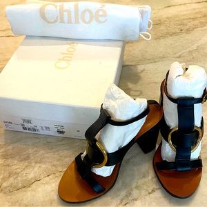 Chloe Block Heel Sandals